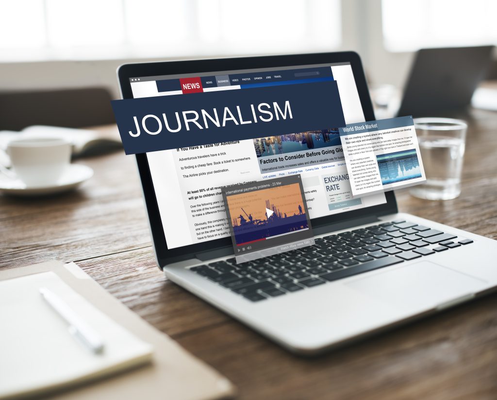 Pagina principală a unui blog
